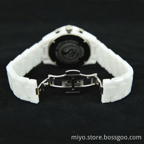 Fashionable Luxurious Design Popular Ceramic Wristwatch, Sport Items, Wholesales, OEM and ODM
